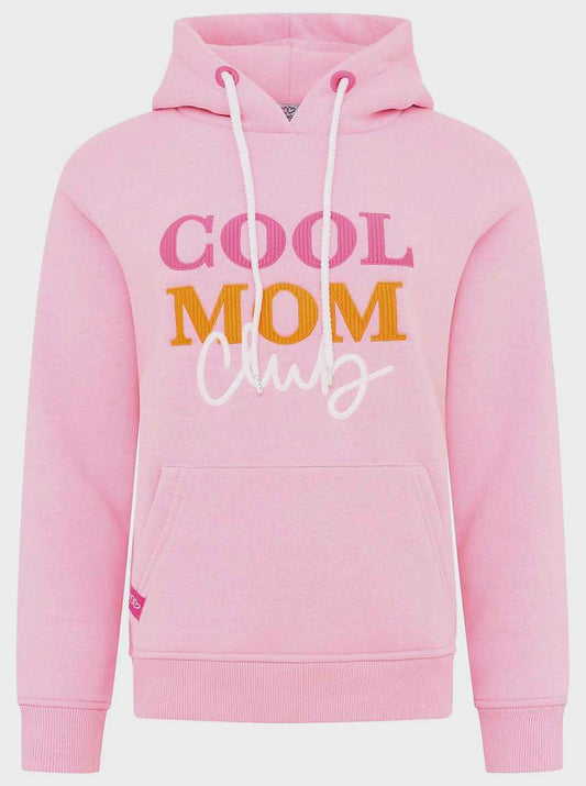 Zwillingsherz Cool Mum Club Hoodie Rosa