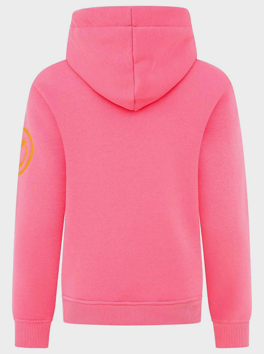 ZWILLINGSHERZ HOODIE "HAPPINESS" Rosa