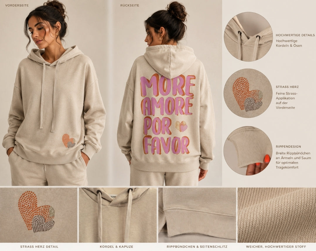 Hoodie MORE AMORE
