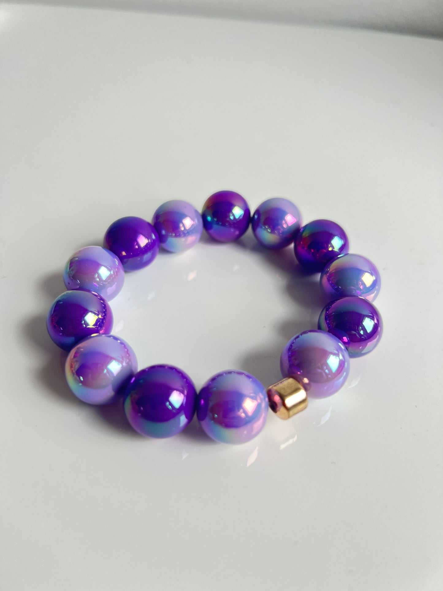 Armband MYSTIC MAGIC PEARLS lila mix