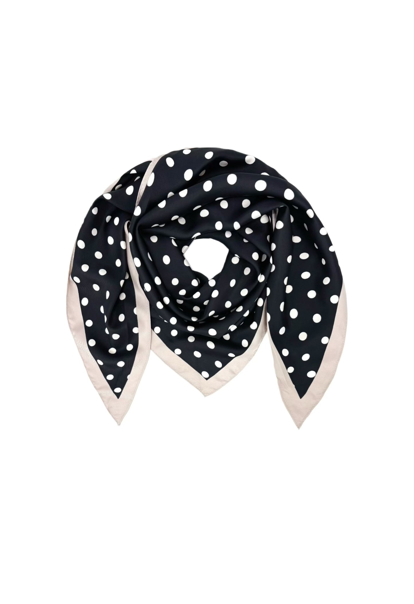 Viskose Dreieckstuch Polka Dots