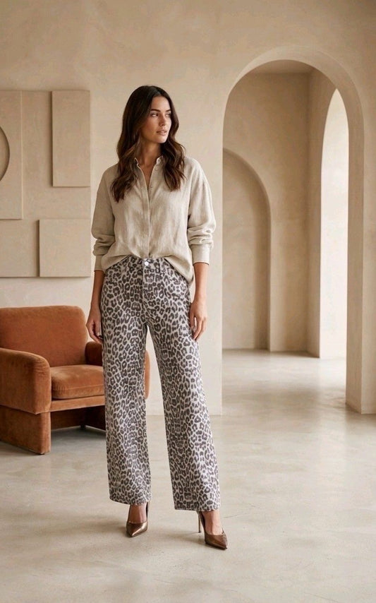 Straight Fit Jeans Leo Love