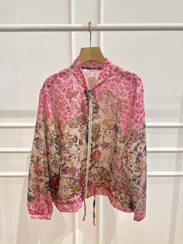 Leichte Jacke mit Print
