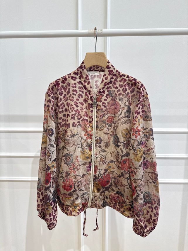 Leichte Jacke mit Print