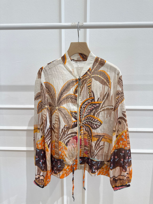 Leichte Jacke mit Print