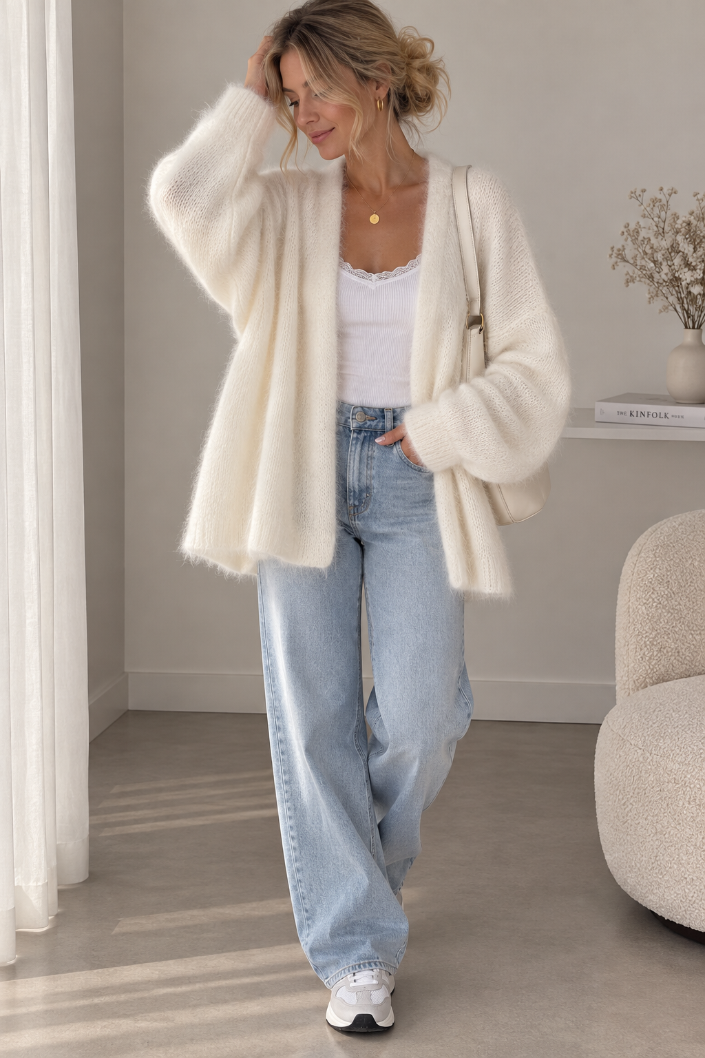 Mohair Cardigan