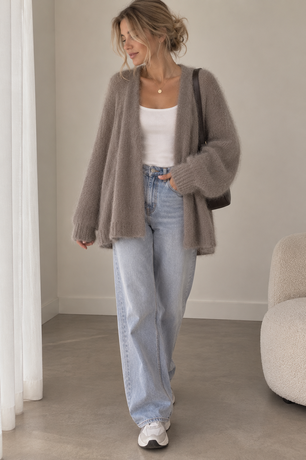 Mohair Cardigan