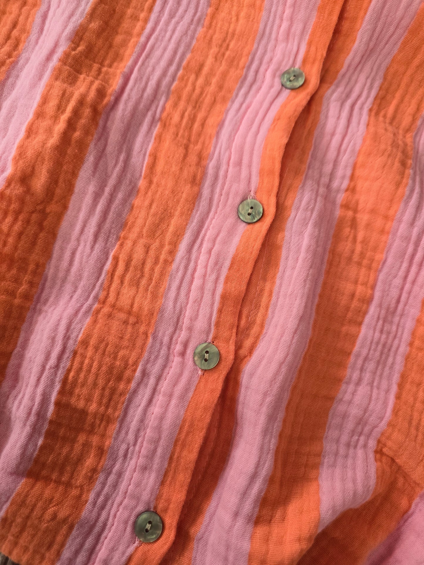 Musselinbluse Amalfi gestreift
