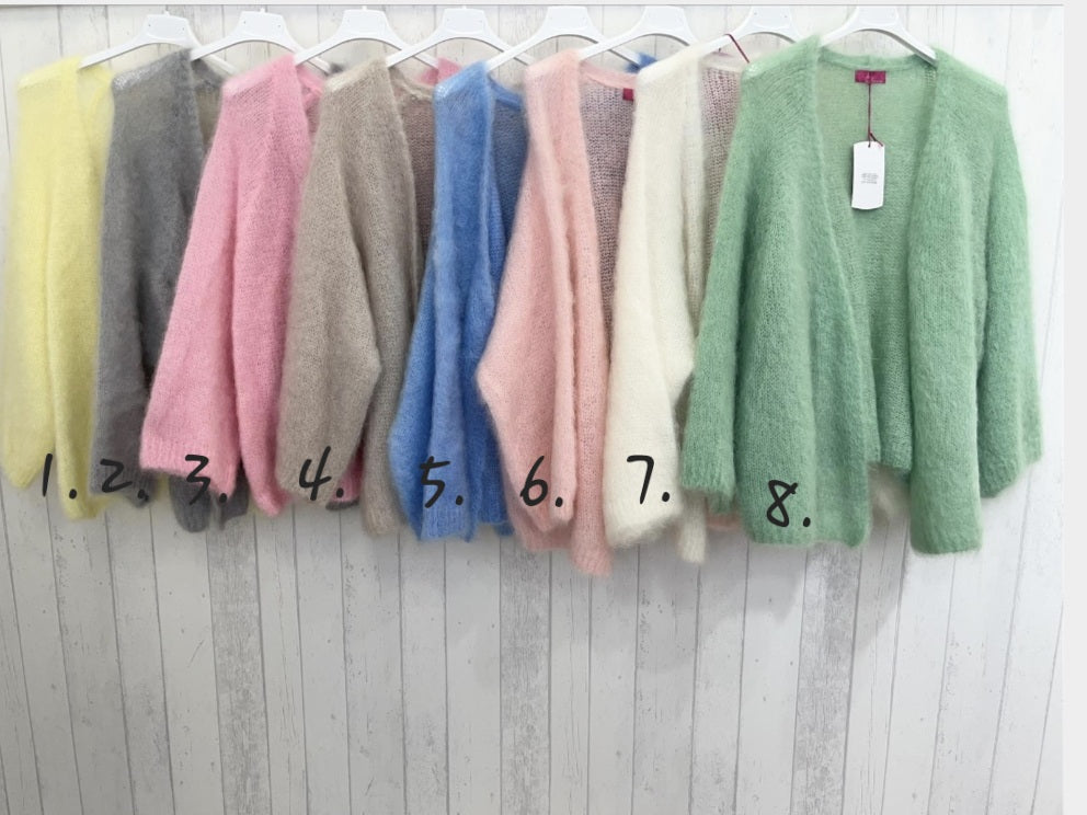 Mohair Cardigan