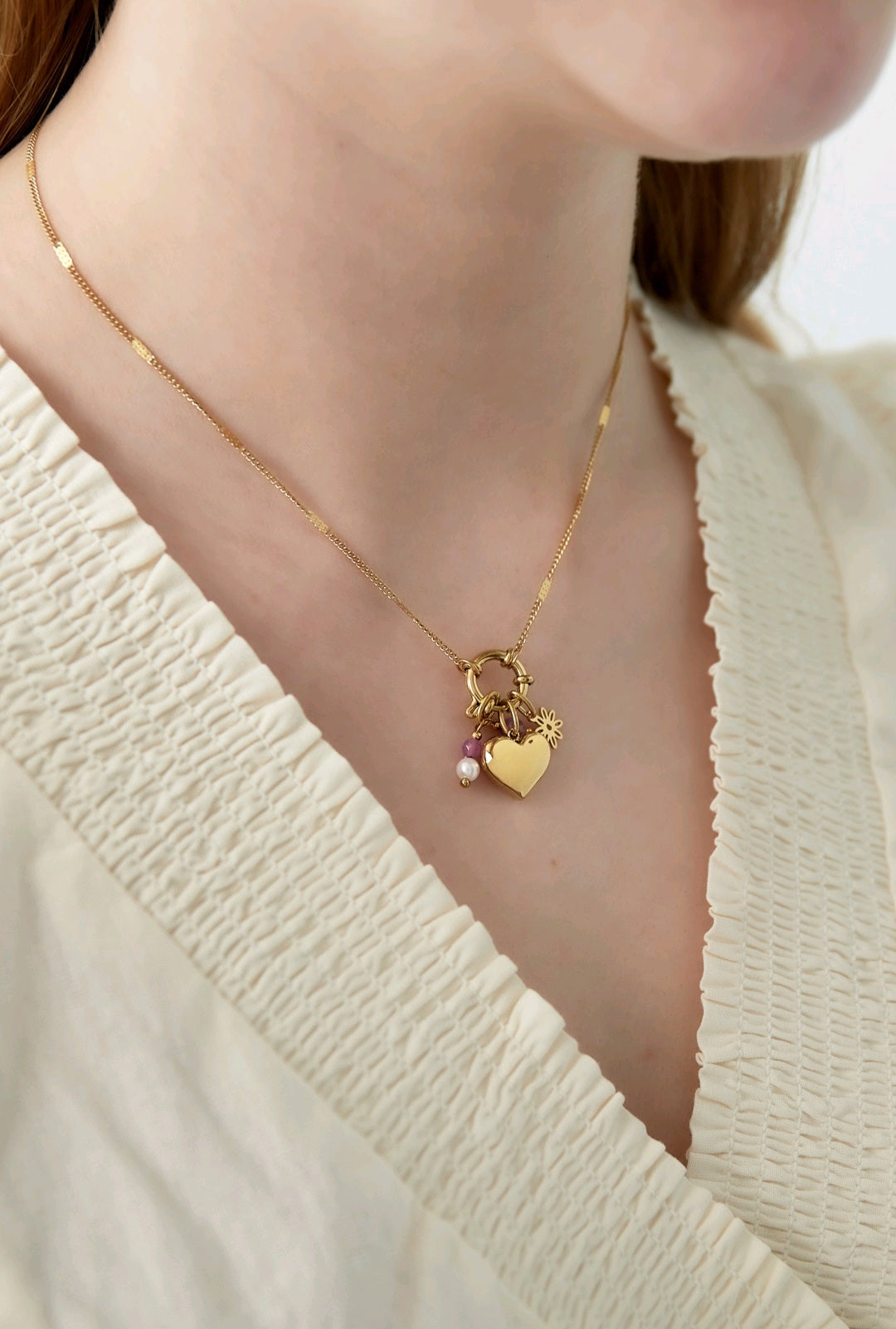Charm-Kette „Golden Moments“