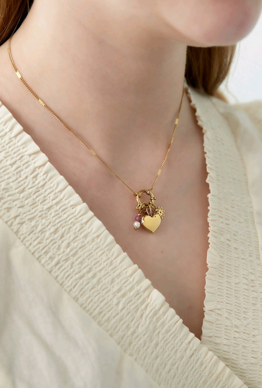 Charm-Kette „Golden Moments“