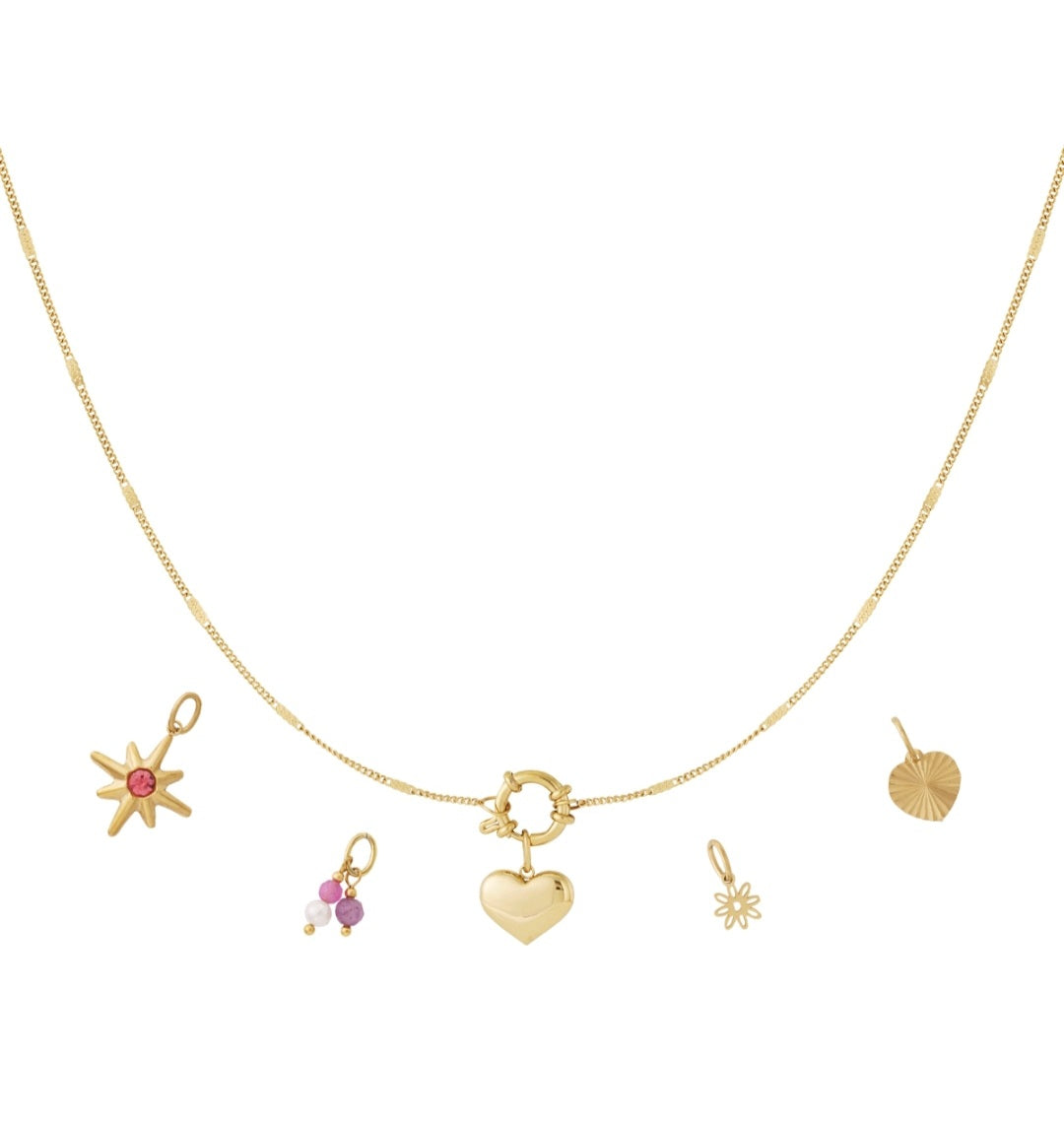 Charm-Kette „Golden Moments“