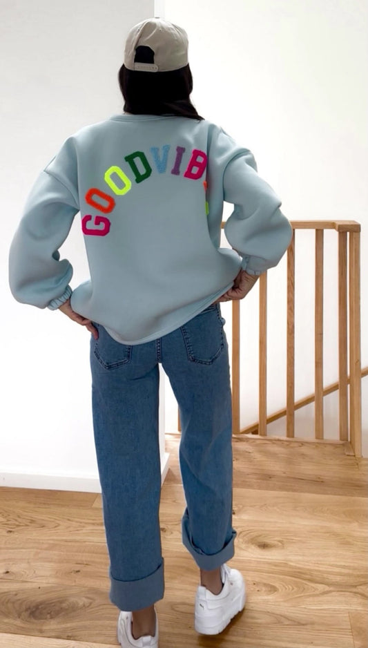 Sweater GOOD VIBES Fluffy