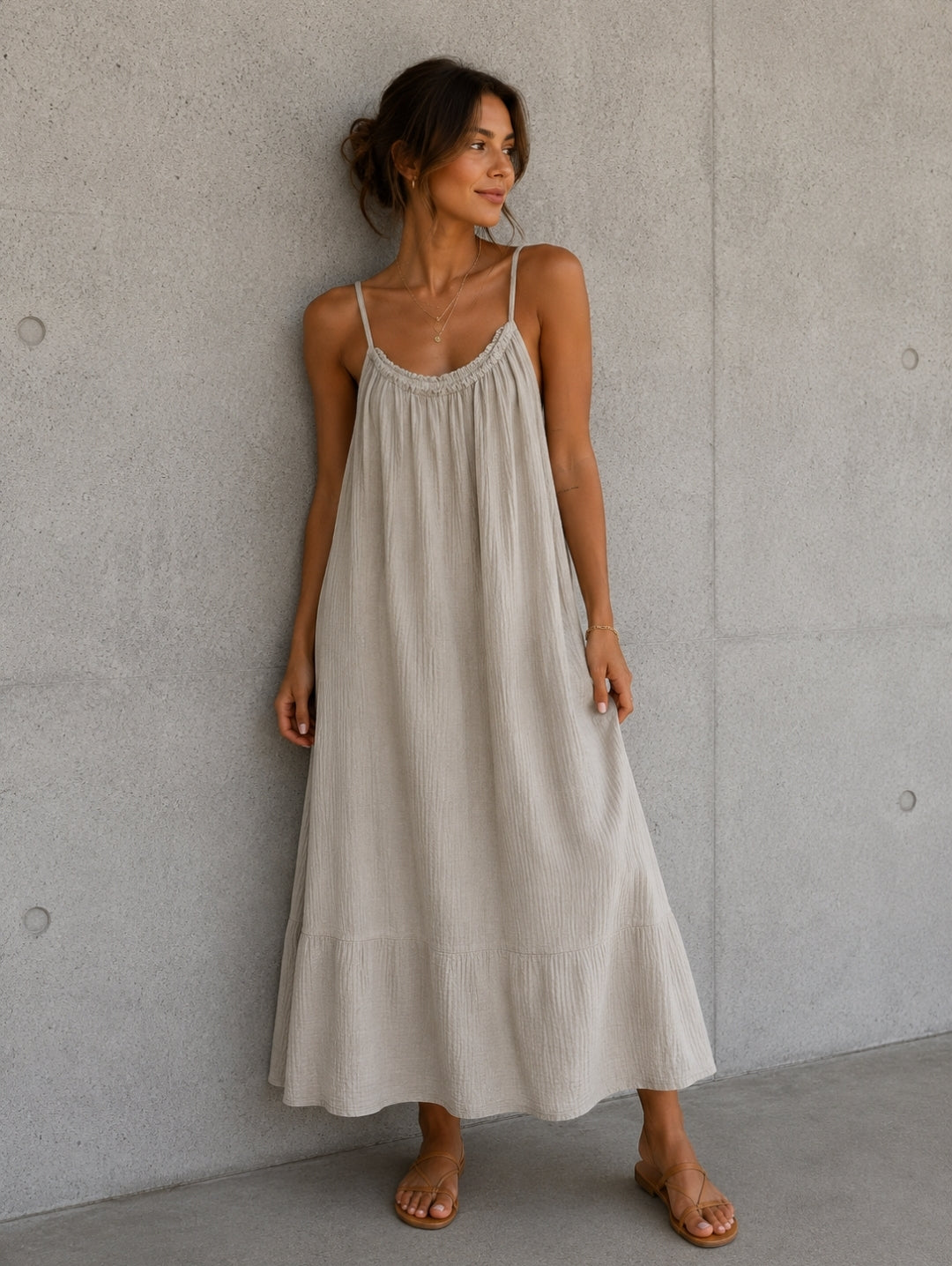 Kleid Musselin BEACHDAY - versch. Farben