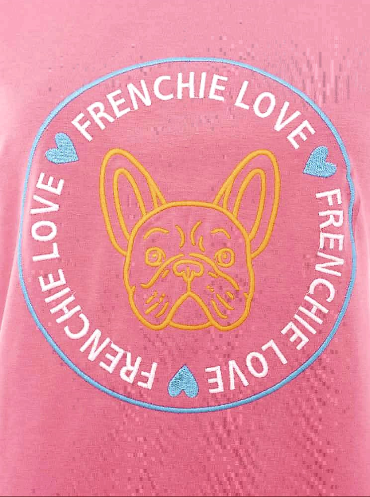 ZWILLINGSHERZ T-Shirt "FRENCHIE LOVE"