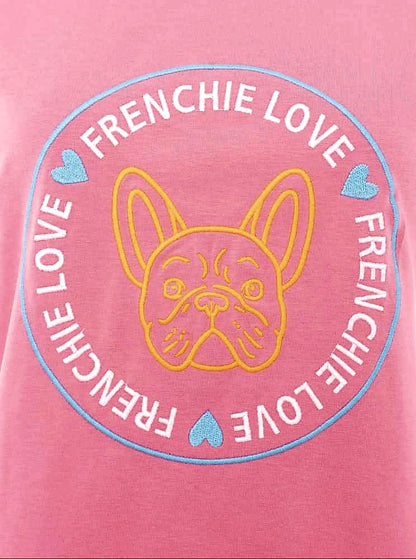 ZWILLINGSHERZ T-Shirt "FRENCHIE LOVE"