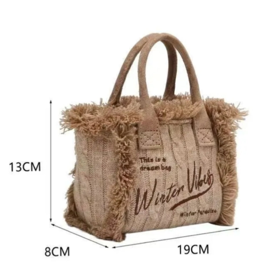 Tasche Mini Winter Vibes braun