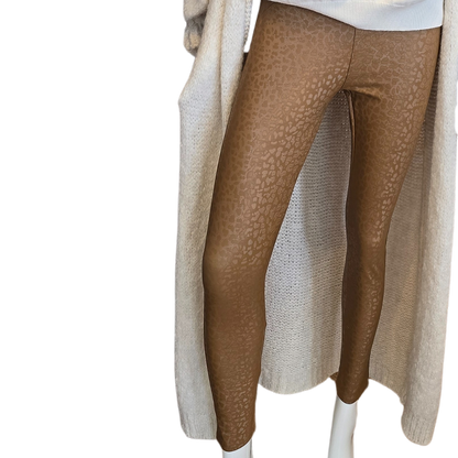 Lederleggings - Leo gefüttert