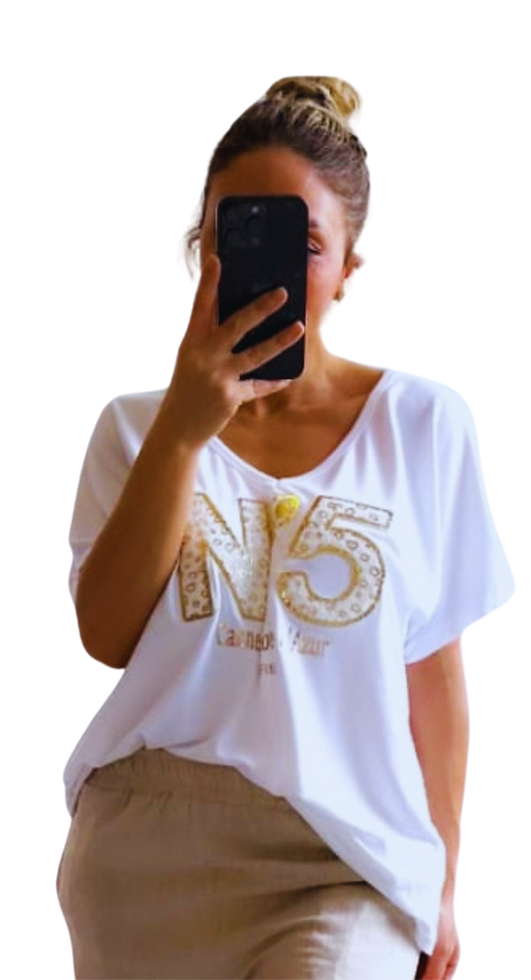 Shirt V-Ausschnitt N 5