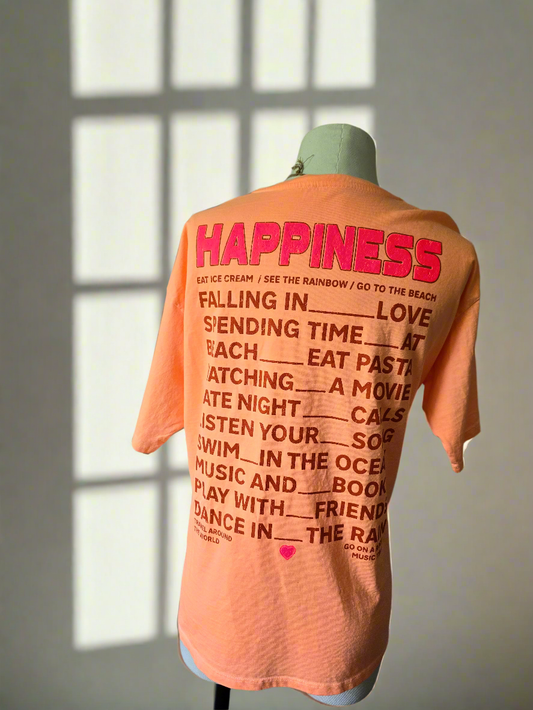 MOOIJ Shirt versch. Farben - happiness