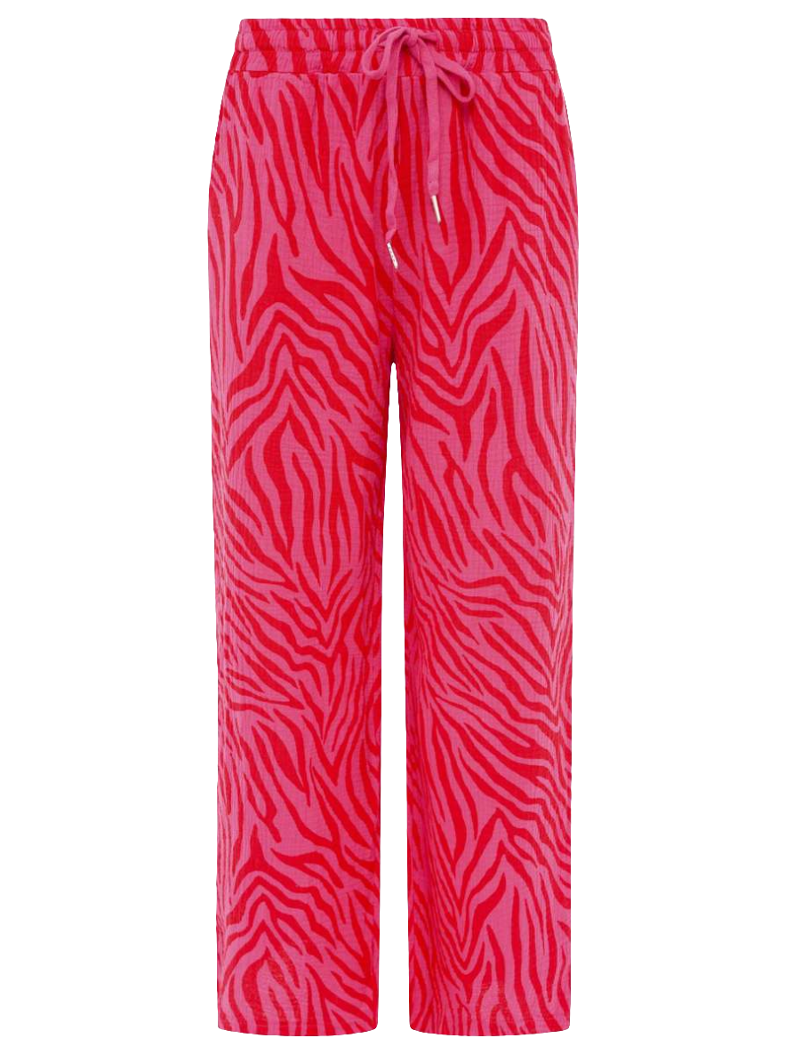 ZWILLINGSHERZ Musselin Hose Zebra