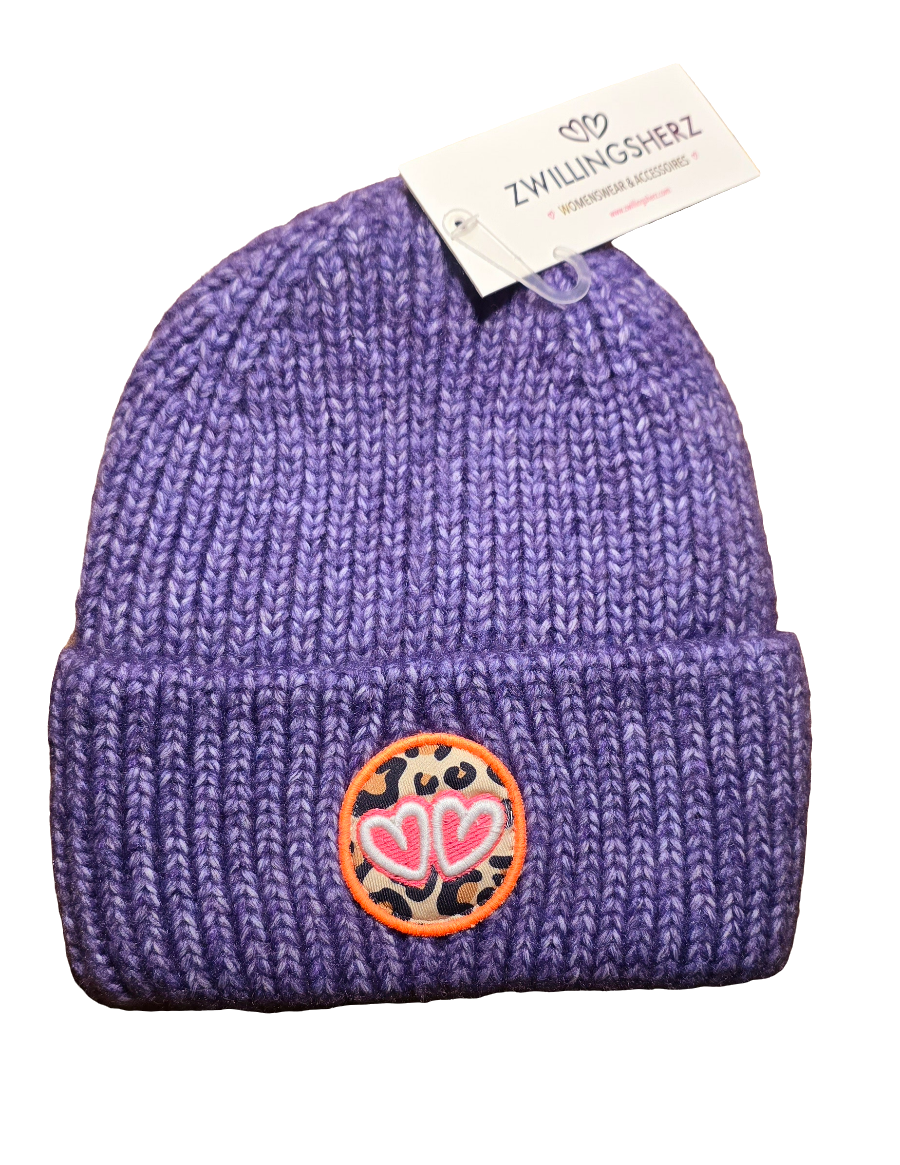 ZWILLINGSHERZ Mütze Heart Leo verschiedene Farben