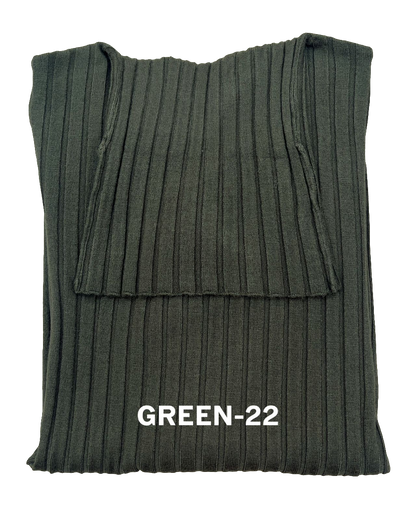 Basic Rollkragen Pullover gerippt MX-2022