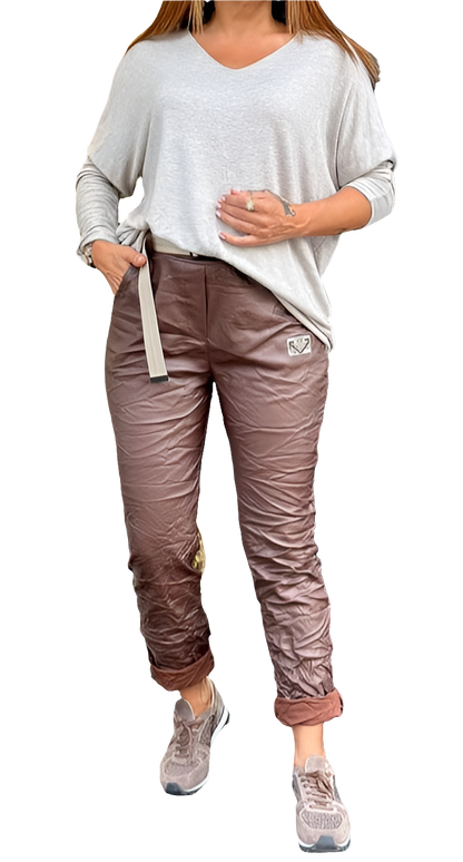 Lederlook Hose