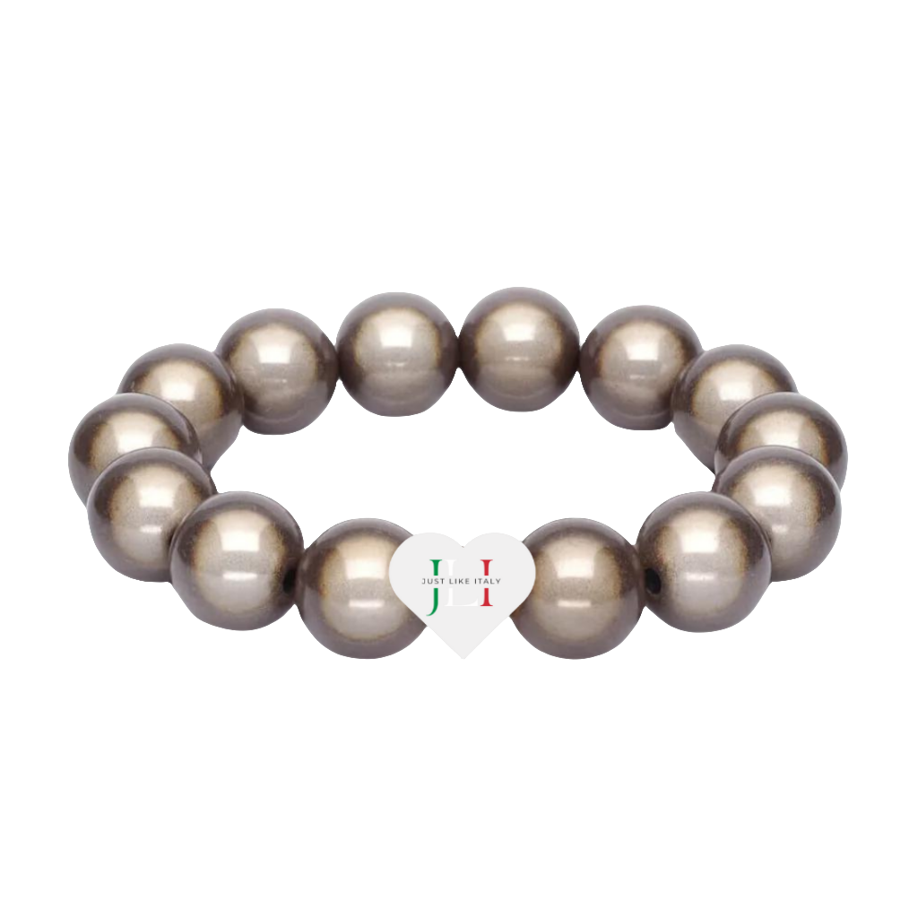 Armband Magic Pearls - Taupe