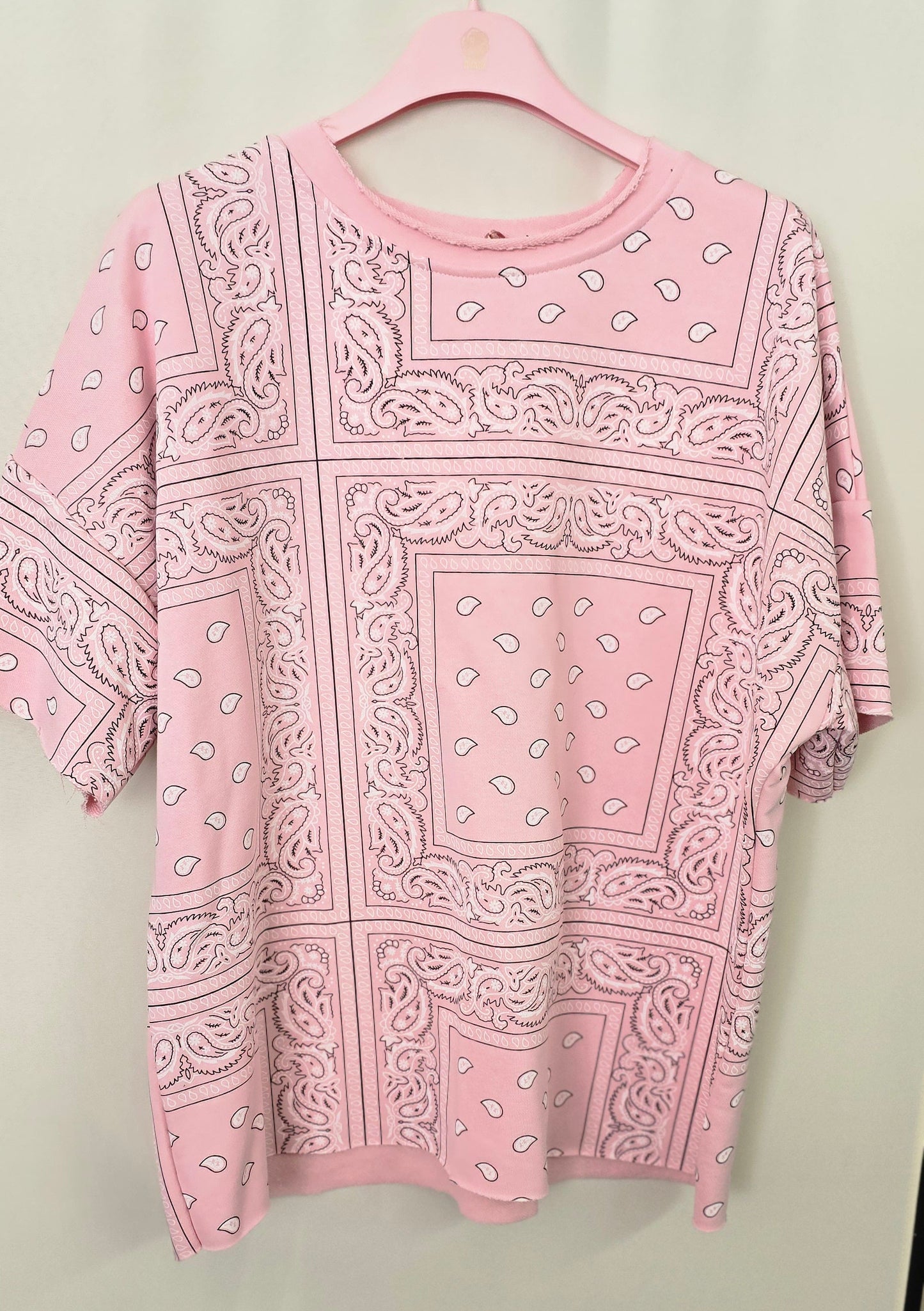 Damen Oberteil Bandana Print