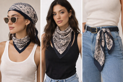 Paisley Viskose Dreieckstuch