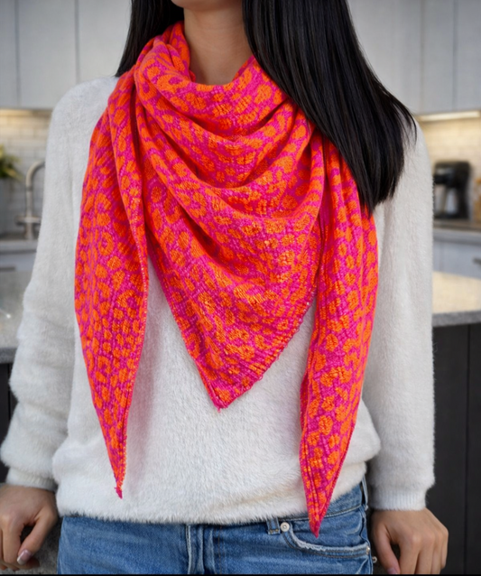 Musselin Leo Dreieckstuch