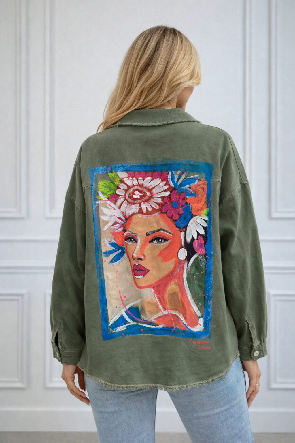 Oversize Jacke Frieda Artwork