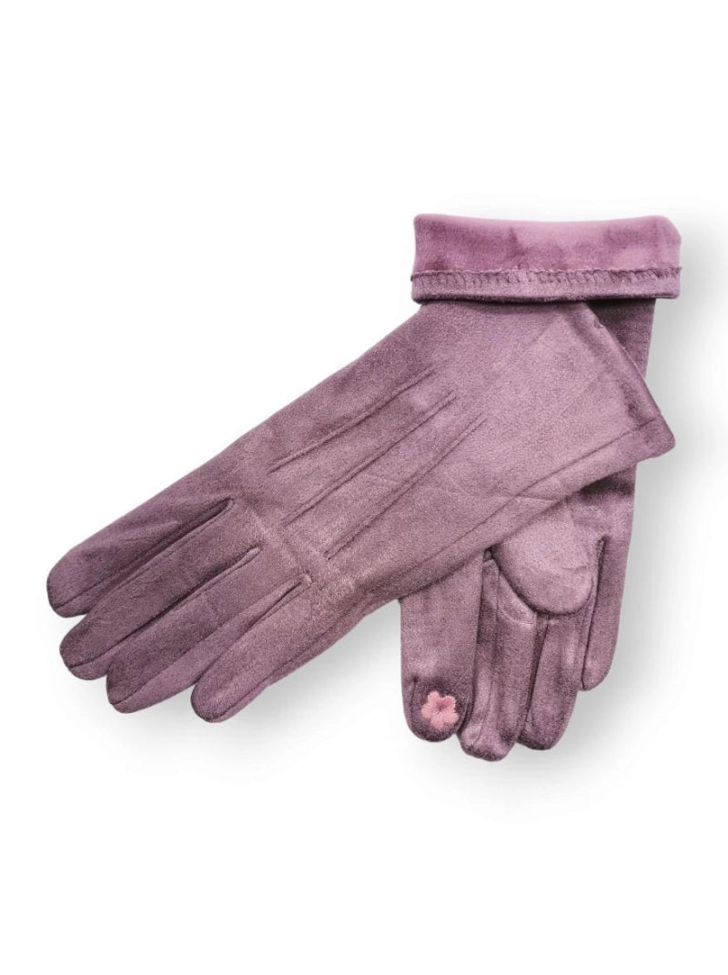 Einfarbige Handschuhe