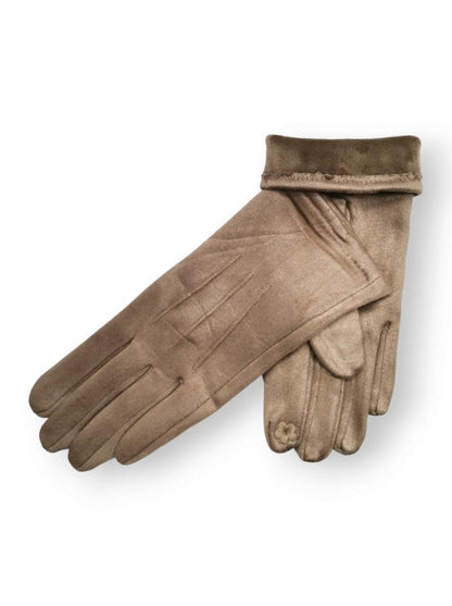 Einfarbige Handschuhe