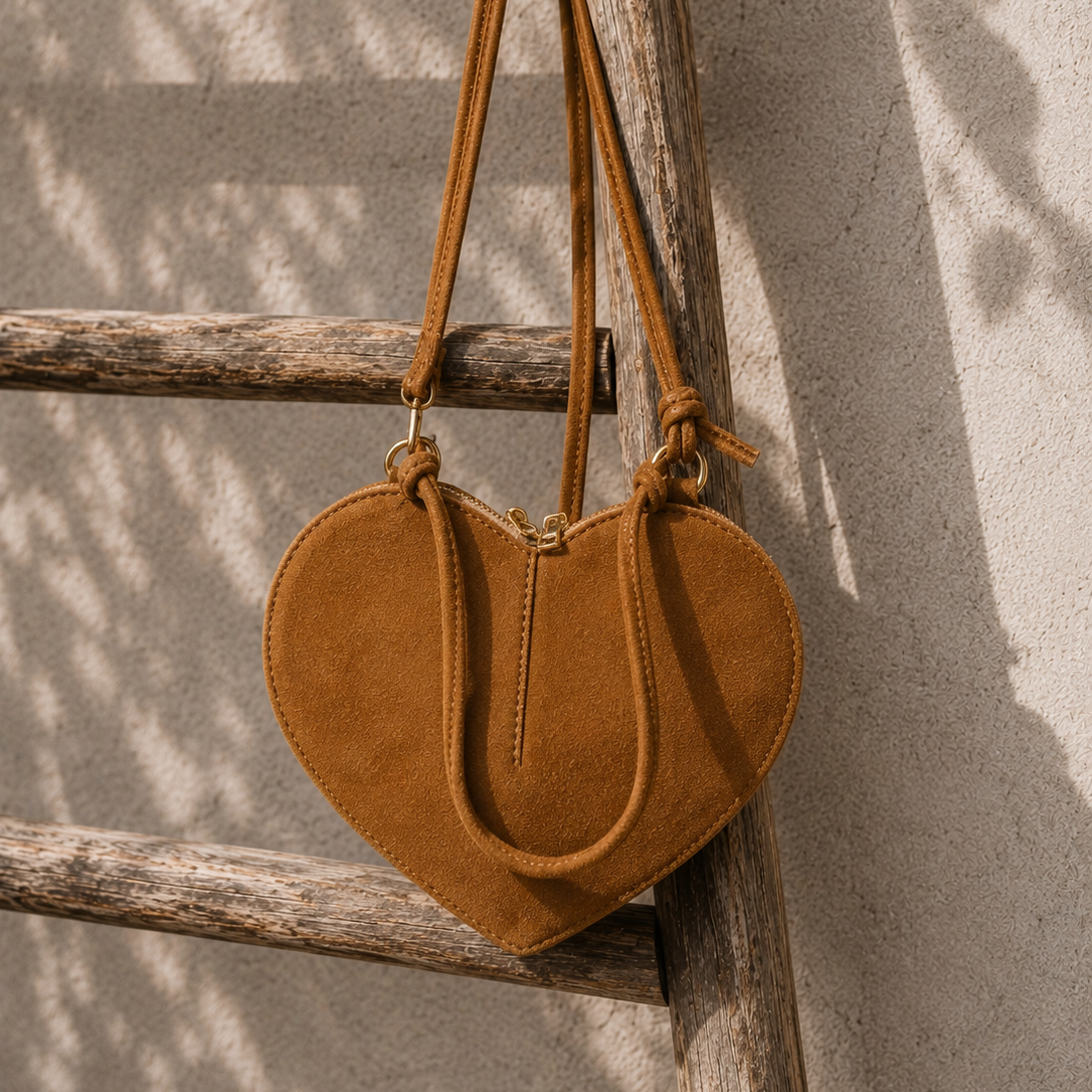 Wildleder Tasche LOVE