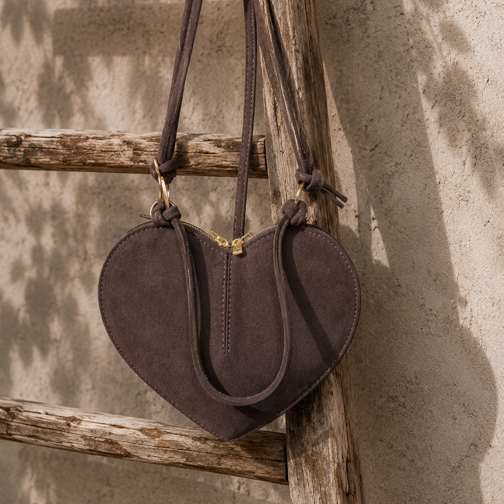 Wildleder Tasche LOVE