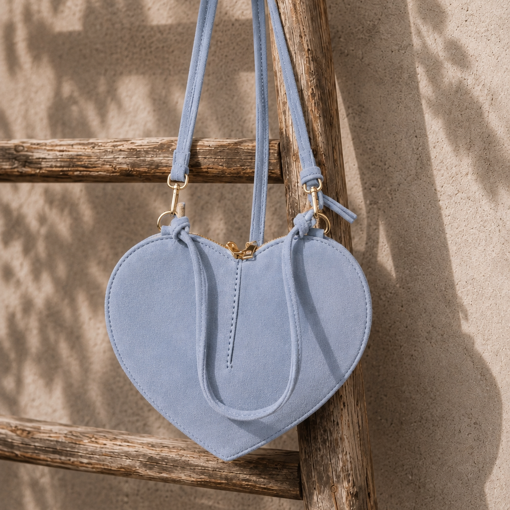Wildleder Tasche LOVE