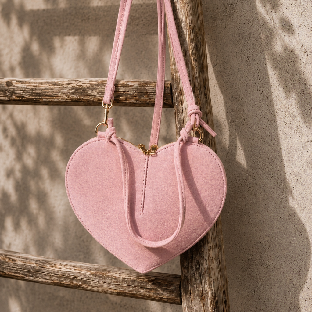 Wildleder Tasche LOVE