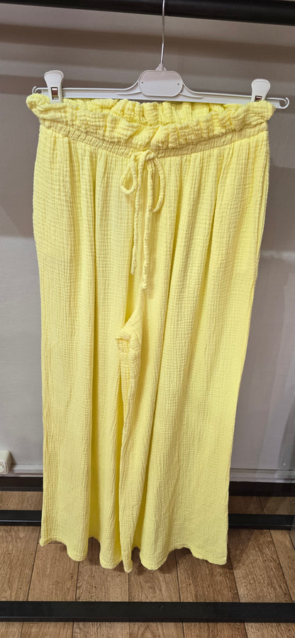 Musselin Hose lang