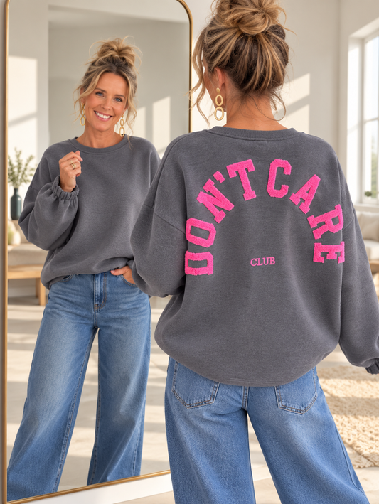 Kuschel Sweater DON´T CARE Club